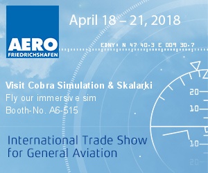 Cobra Simulation and Skalarki to showcase immersive dome capability at Aero 2018