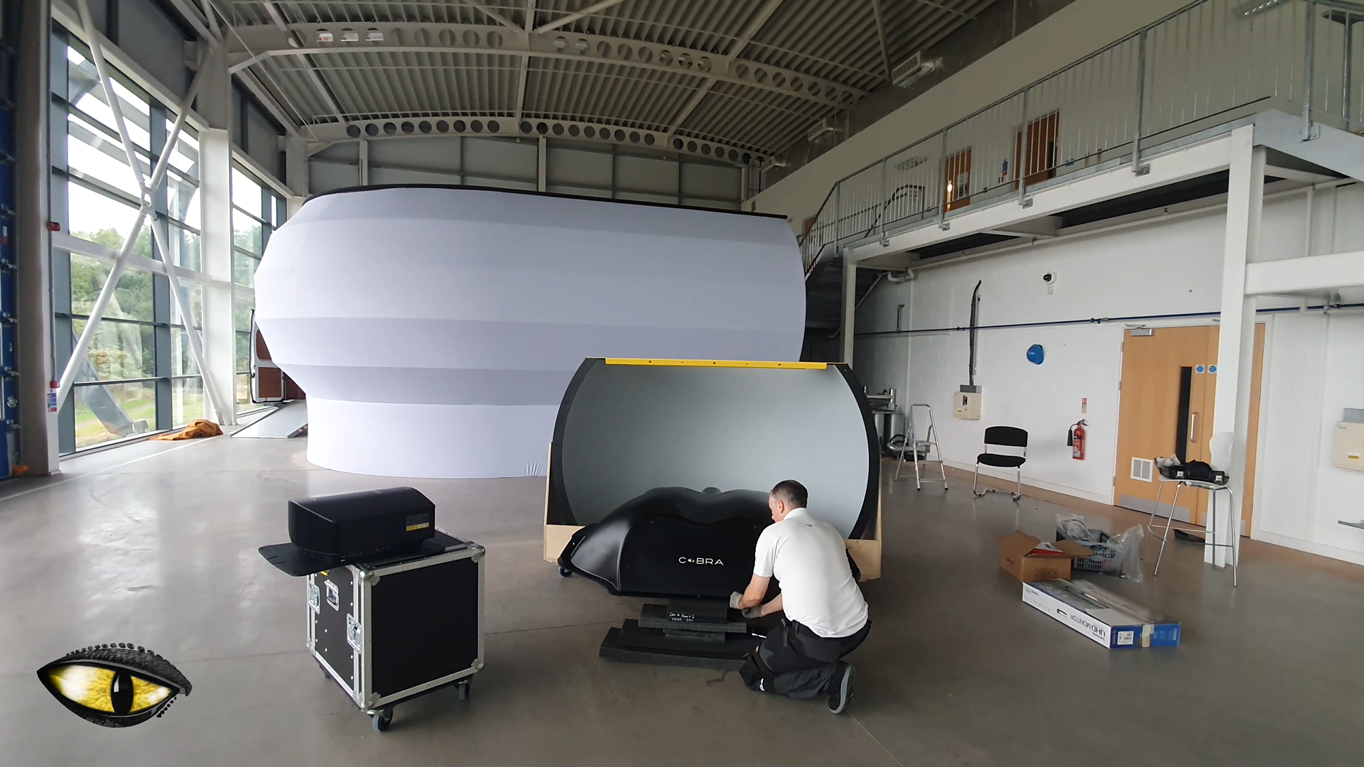 Rod Stafford explains the benefits of our Cobra150 single channel 4k display.